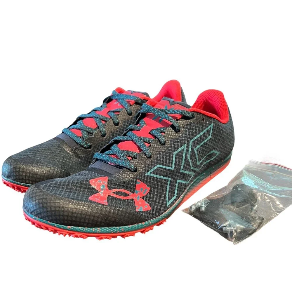Under Armour Unisex Adult Brigade XC Low Track Running Spikes Size 7.5 NWOB